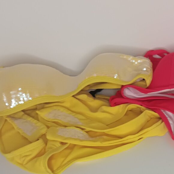 PINK VICTORIA SECRET/NINETY NINE/ BIKINI'S - Picture 8 of 9